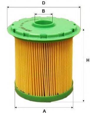 Паливний фільтр MFILTER DE 3105