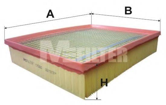 Повітряний фільтр MFILTER K 7050