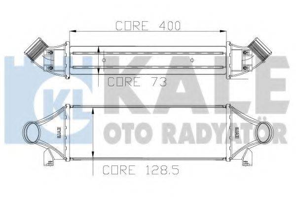 Інтеркулер KALE OTO RADYATOR 126200