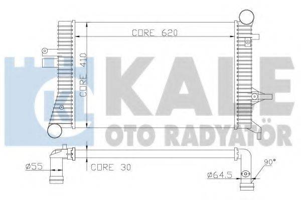 Інтеркулер KALE OTO RADYATOR 342500