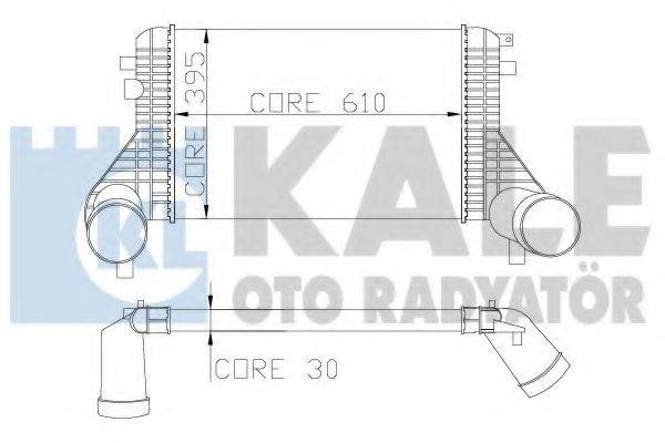 Інтеркулер KALE OTO RADYATOR 342900