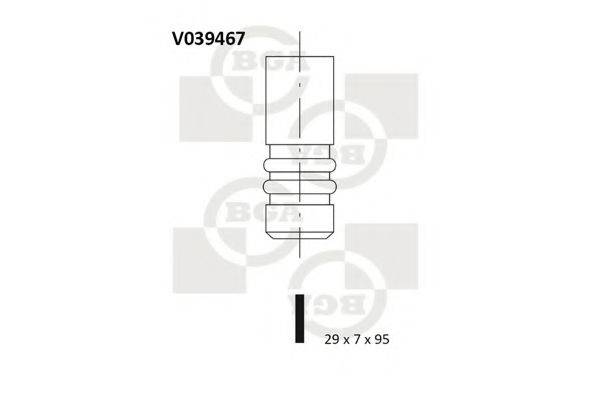 Випускний клапан BGA V039467