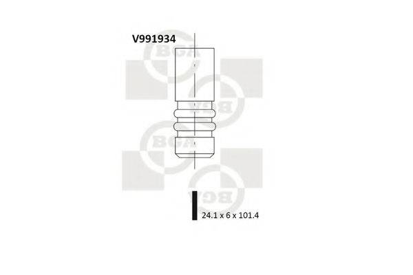 Випускний клапан BGA V991934