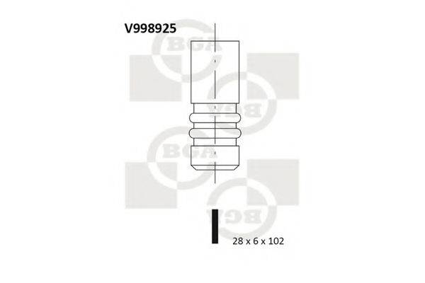 Випускний клапан BGA V998925