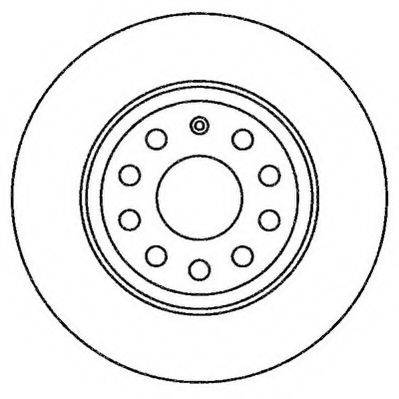 гальмівний диск JURID 562258JC
