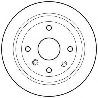гальмівний диск JURID 562740JC