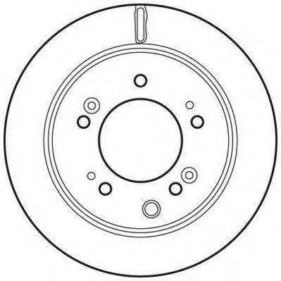 гальмівний диск JURID 562773JC