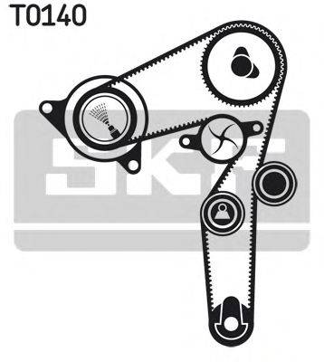 Комплект ременя ГРМ SKF VKMA 02194