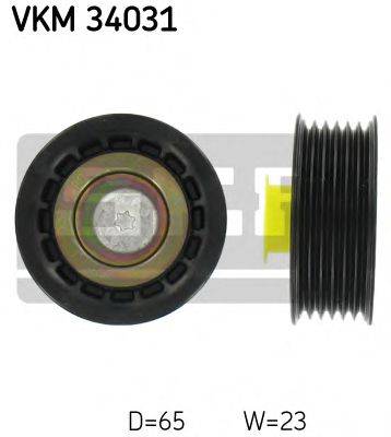 Паразитний / провідний ролик, полікліновий ремінь SKF VKM 34031