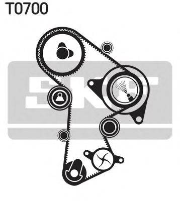 Комплект ременя ГРМ SKF VKMA 01263